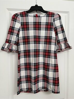 Vineyard Vines Girls' Plaid Dress Size M(10/12)